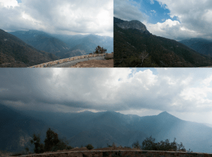 Look at all the clouds!